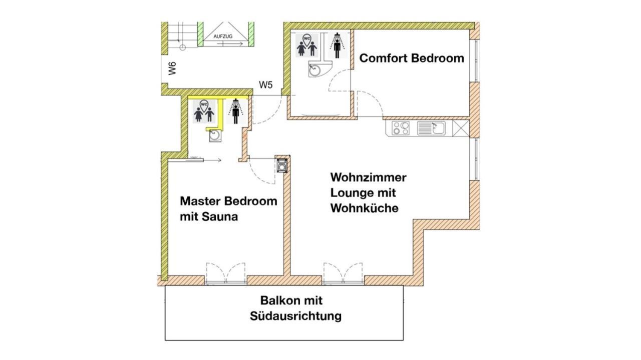 Ad Fontes Mit Bergblick & Sauna Apartment *